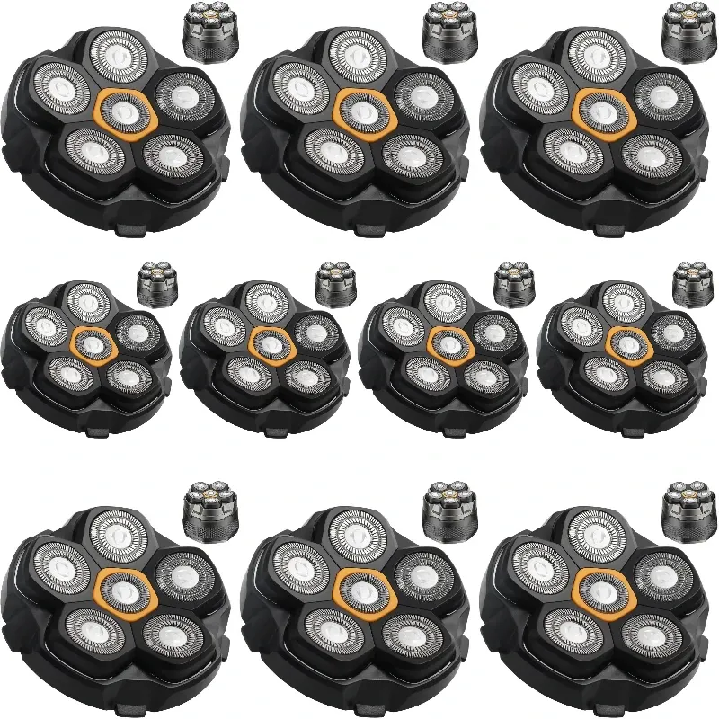 Têtes de rechange pour rasoir magnétique à 6 lames, compatibles DOAO, JoyKoi, Solimpia, Singphere et AEXIRI 7