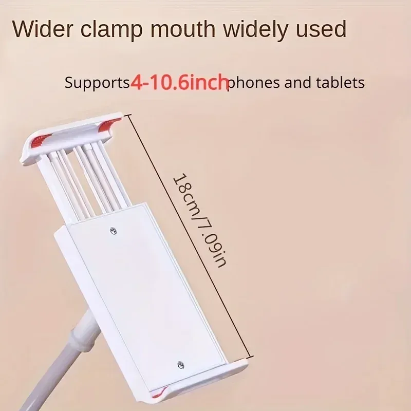 Support paresseux pour téléphone portable et tablette iPad, fixation pour chevet ou bureau en porte-à-faux 4