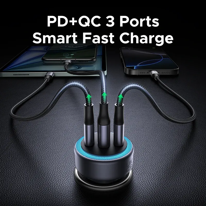 UGREEN Chargeur de voiture USB-C PD 30 W, charge rapide pour iPhone 15, 16 et 17 3