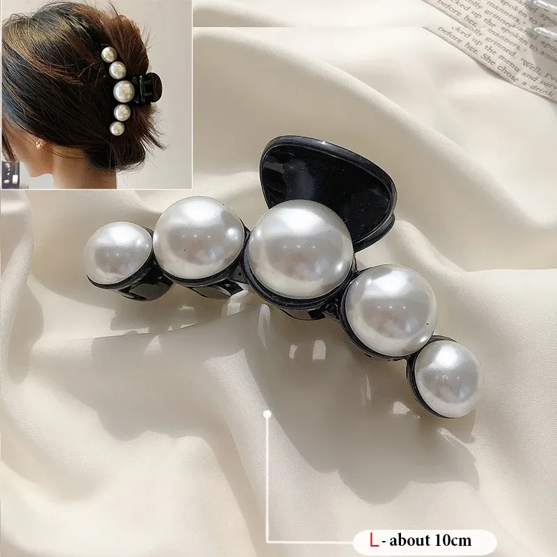 Pince à cheveux géométrique ajourée en métal pour femme 31