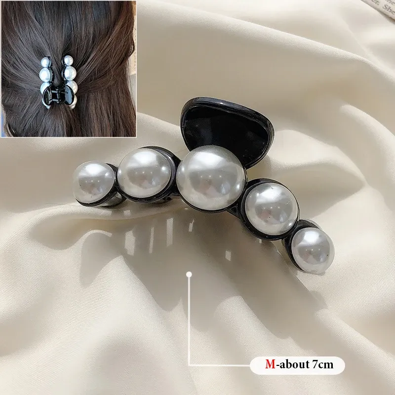 Pince à cheveux géométrique ajourée en métal pour femme 28