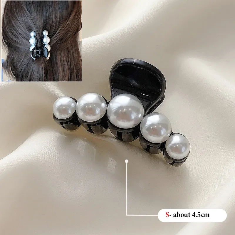 Pince à cheveux géométrique ajourée en métal pour femme 29