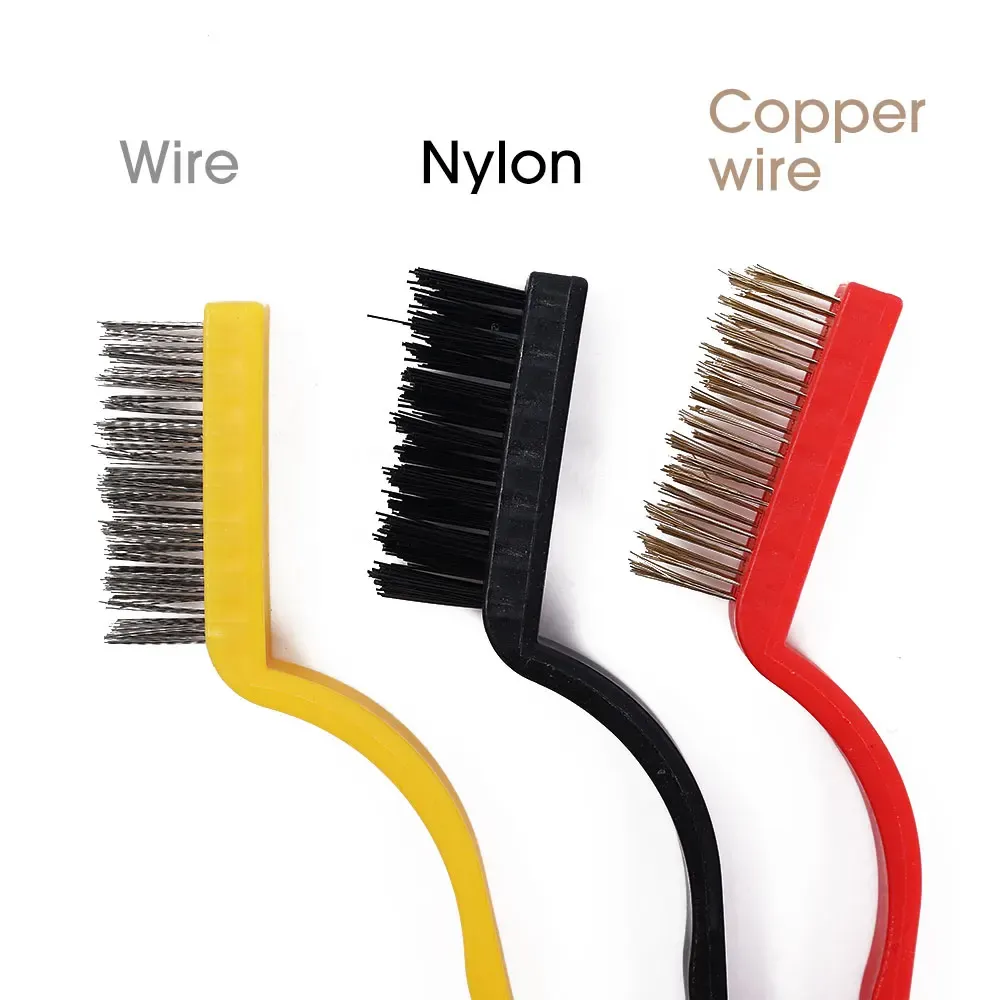 Détail des têtes de brosse de nettoyage