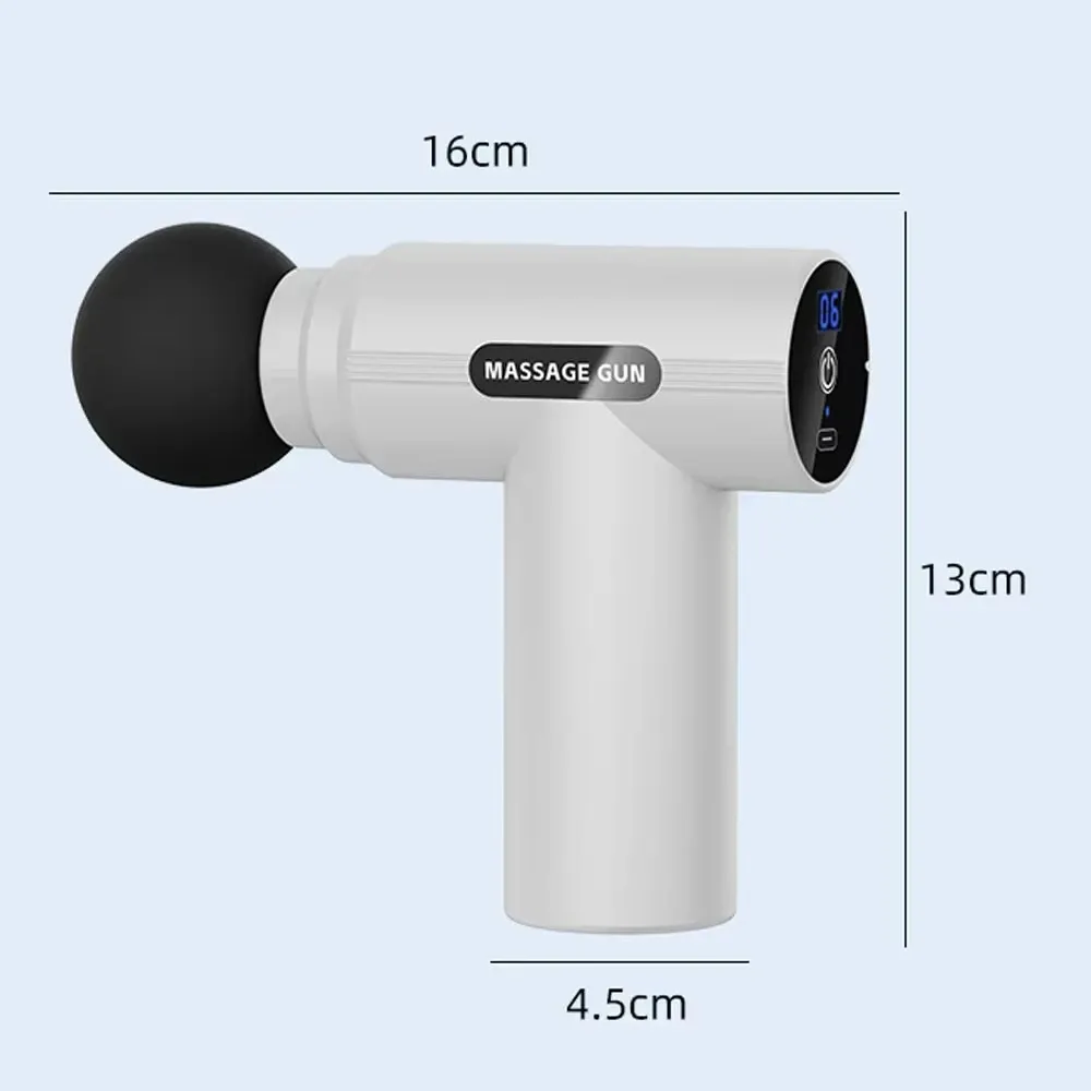 Mini pistolet de massage vibrant USB pour relaxation musculaire