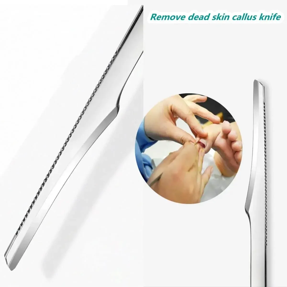 Détail du grattoir exfoliant pour pieds