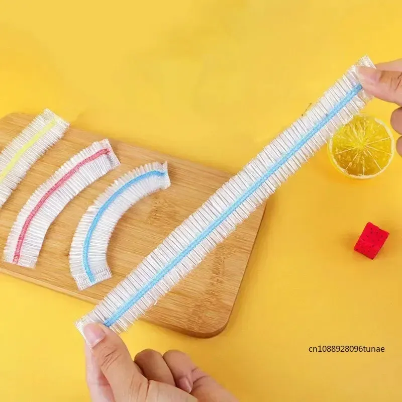 Sacs de conservation alimentaire colorés pour réfrigérateur, lot de 100, qualité alimentaire 4