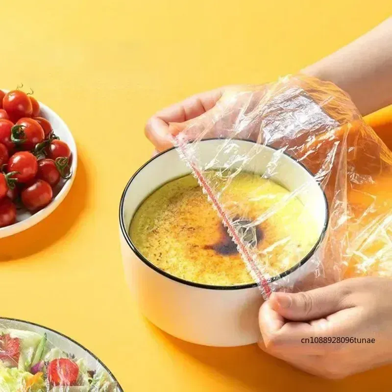 Sacs de conservation alimentaire colorés pour réfrigérateur, lot de 100, qualité alimentaire 5