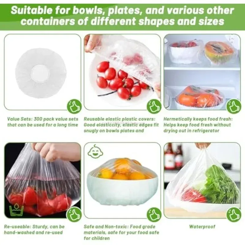 Housse alimentaire en situation d'usage