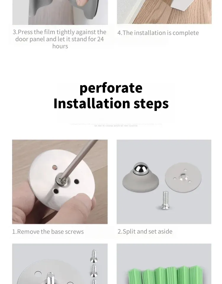 Butée de porte en silicone, confort au quotidien