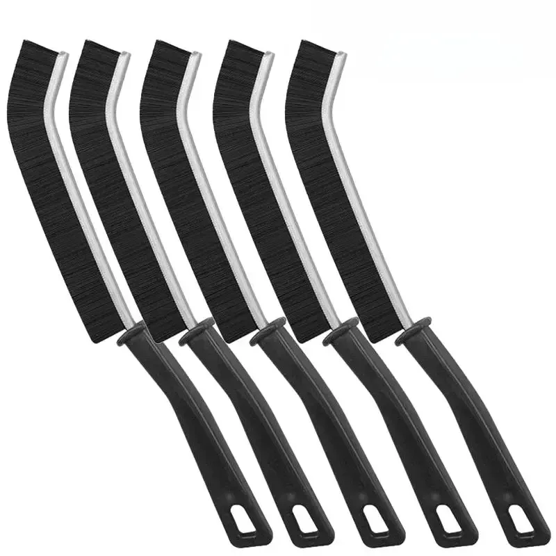 Brosse de nettoyage pour interstices à poils durs, outil de nettoyage des joints, coins de voiture, rainures de fenêtre et joints de carrelage de cuisine 10
