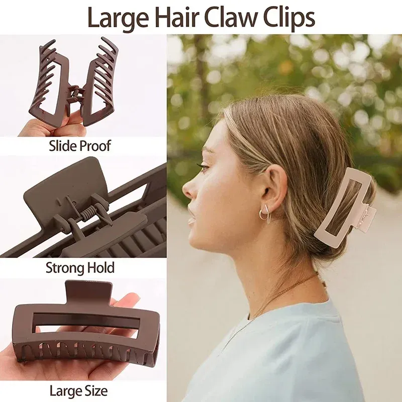 Détail des pinces à cheveux antidérapantes