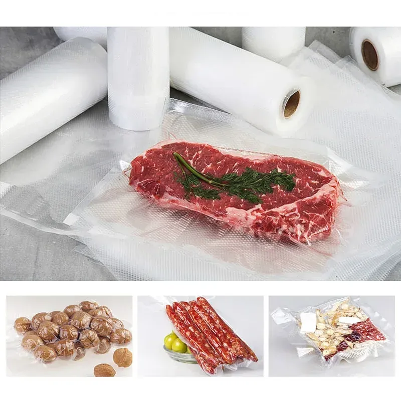 Gros plan sur les sacs sous vide
