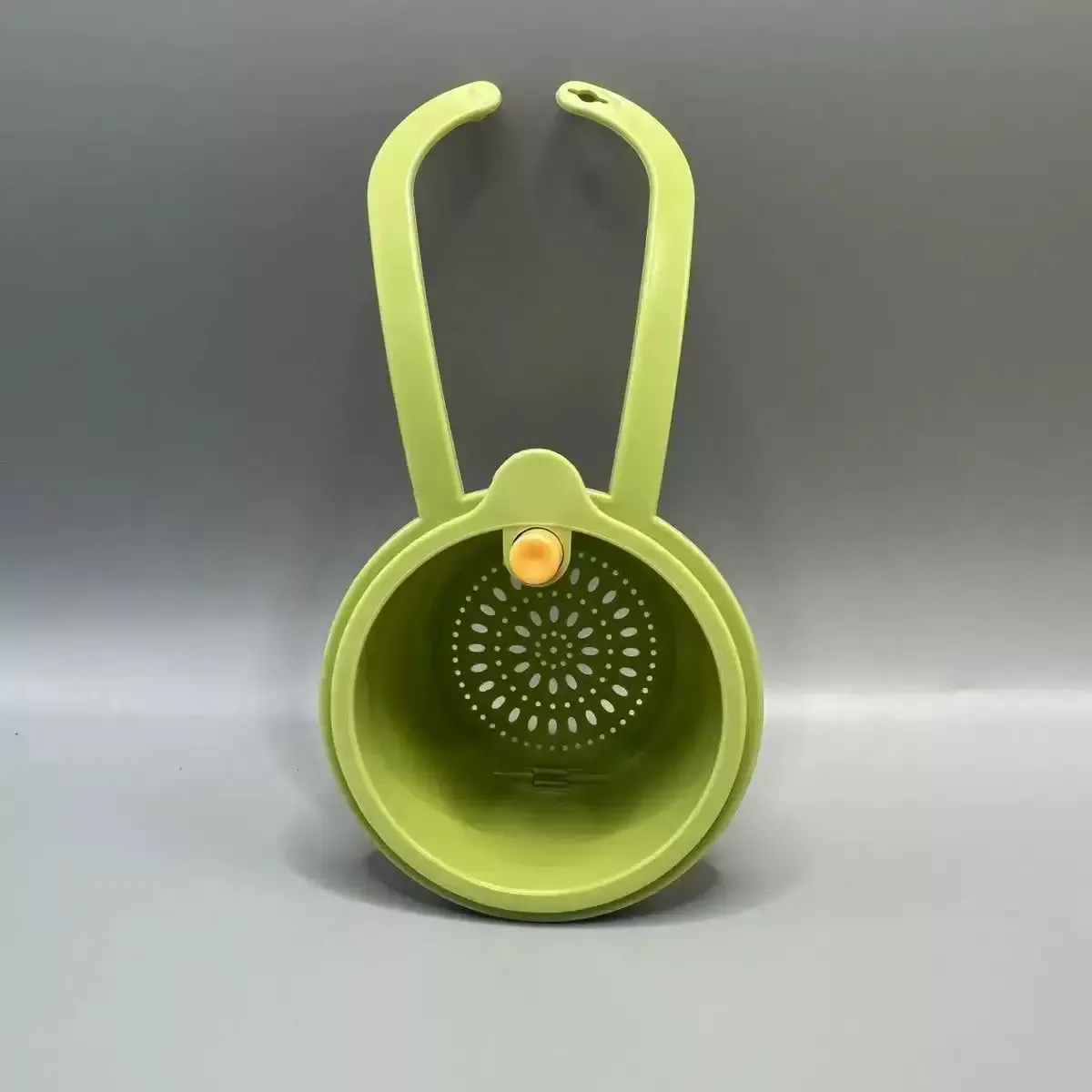 Panier de vidange à pression : passoire alimentaire et organisateur d'évier multifonction pour cuisine et salle de bain 7