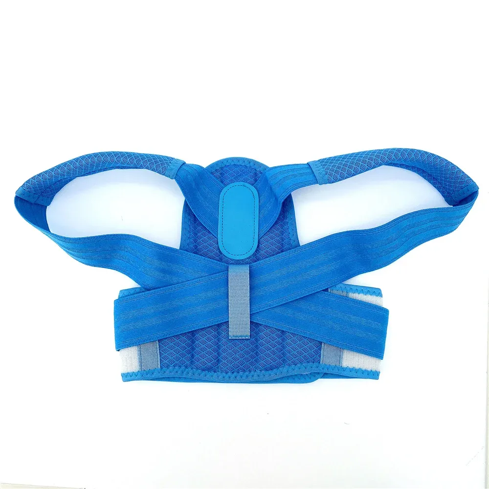 Correcteur de posture réglable pour enfant, corset orthopédique de soutien du dos et des épaules 6
