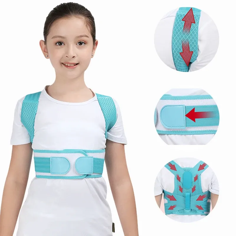 Correcteur de posture pour enfants, port au quotidien