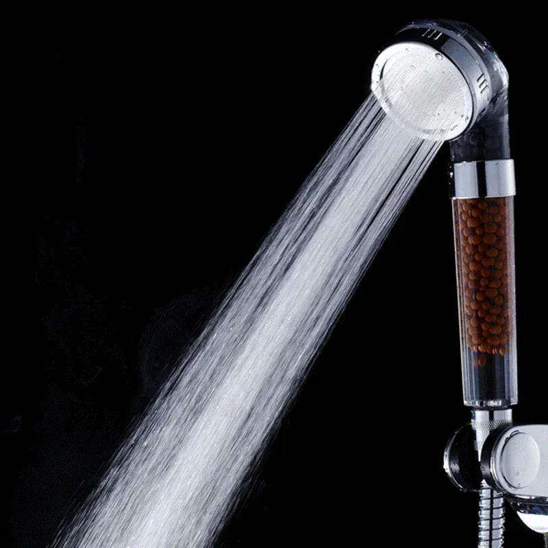 Pommeau de douche filtrant Anion Tourmaline à haut débit, économie d'eau, pomme de douche à main avec filtre spa, ATWFS 088 2