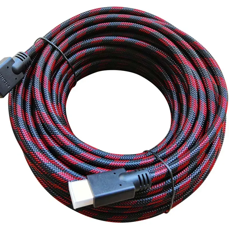 Câble HDMI long 5 m, 7,5 m, 10 m, 15 m, 20 m, Full HD 1080p 3D, compatible séparateur, commutateur, PS4, TV LED, box, Xbox, projecteur et ordinateur 8
