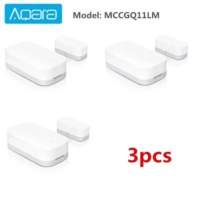 Capteur intelligent Aqara multifonction ZigBee : ouverture de porte ou fenêtre, température, humidité, mouvement, détection d'eau et de vibrations, compatible HomeKit 24