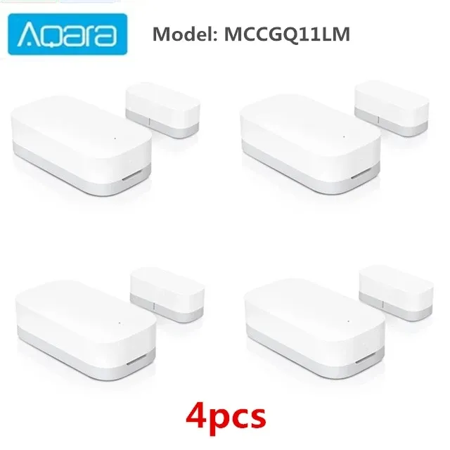 Capteur intelligent Aqara multifonction ZigBee : ouverture de porte ou fenêtre, température, humidité, mouvement, détection d'eau et de vibrations, compatible HomeKit 23
