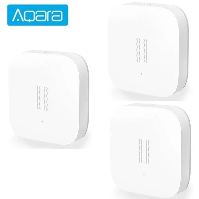 Capteur intelligent Aqara multifonction ZigBee : ouverture de porte ou fenêtre, température, humidité, mouvement, détection d'eau et de vibrations, compatible HomeKit 28