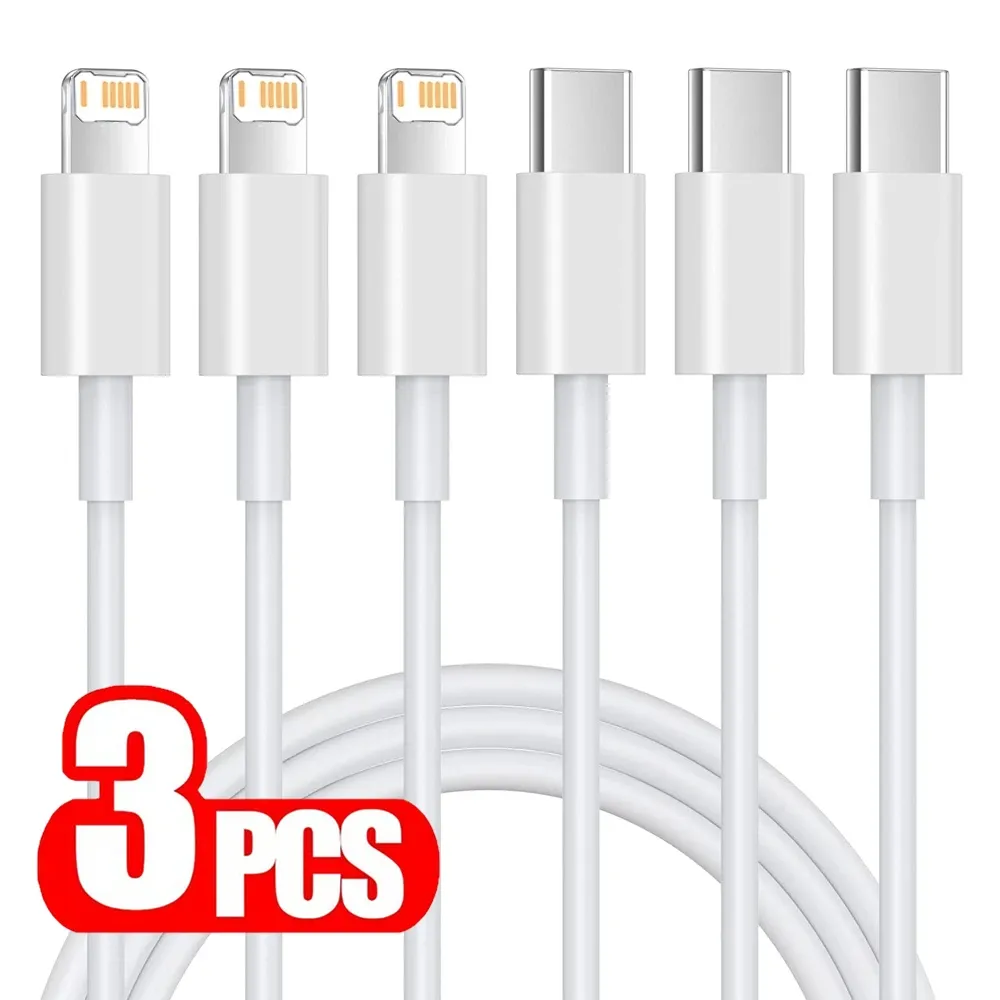 Lot de câbles de charge rapide USB-C pour iPhone