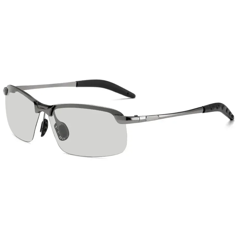 Lunettes de soleil photochromiques polarisées pour homme, conduite jour et nuit 8