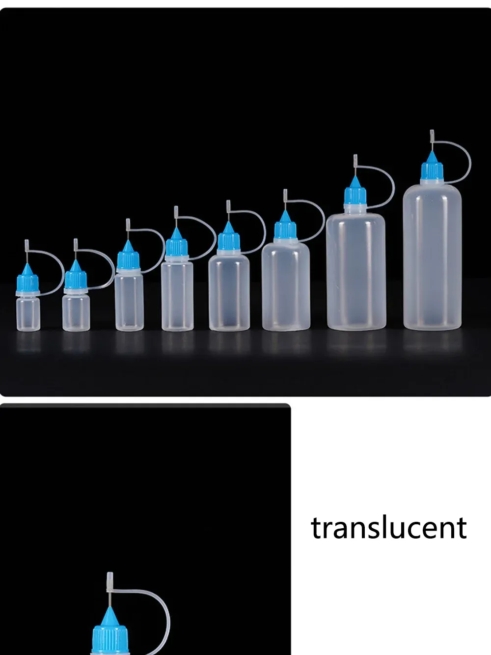 Flacon applicateur rechargeable vue de profil