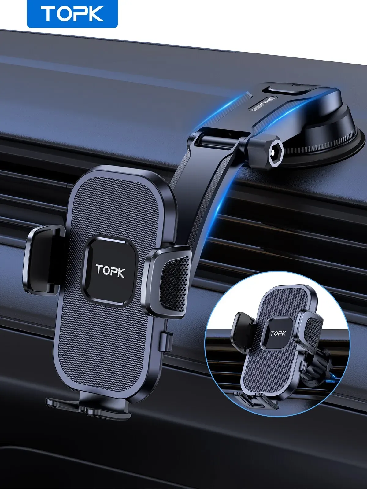 Support de téléphone de voiture TOPK