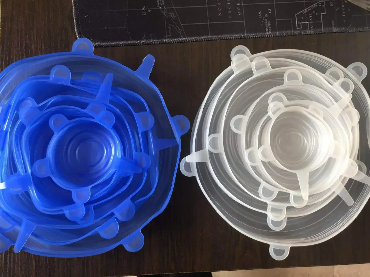 Couvercle silicone, détail d'usage
