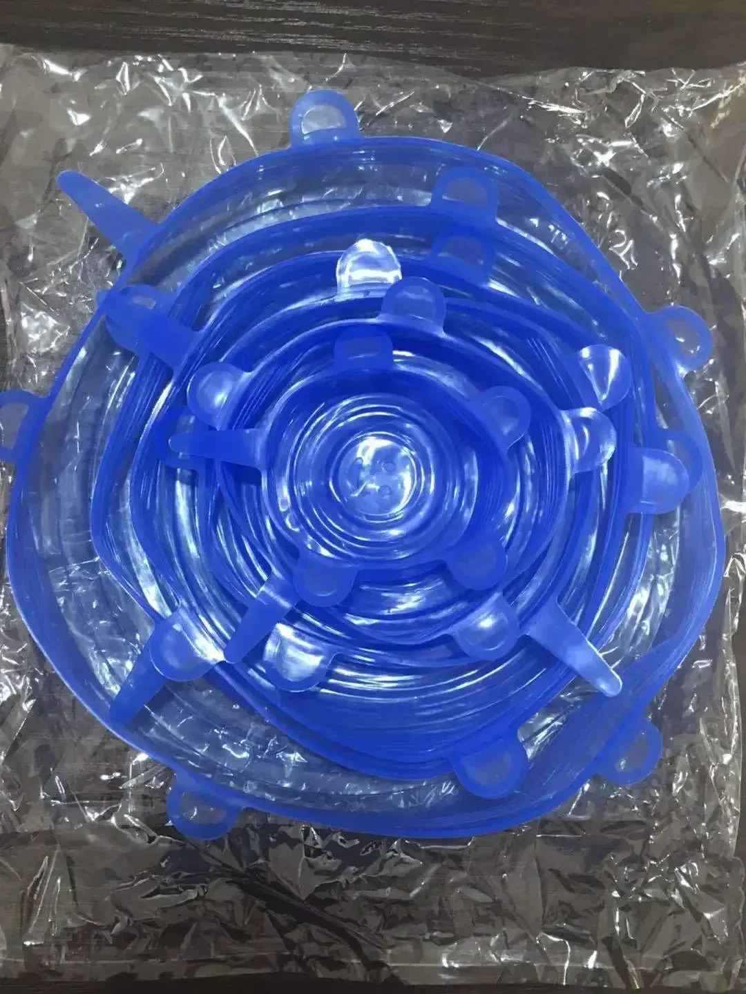 Couvercle extensible en silicone réutilisable, couvercle alimentaire pour conservation de la fraîcheur 7