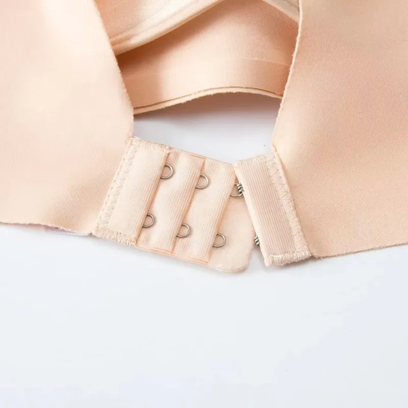 Soutien-gorge push-up sans couture au style japonais, confortable et sans armatures, pour femme, décolleté en V profond, bralette, bonnets 3/4, lingerie du quotidien confortable, tailles S à XL 6