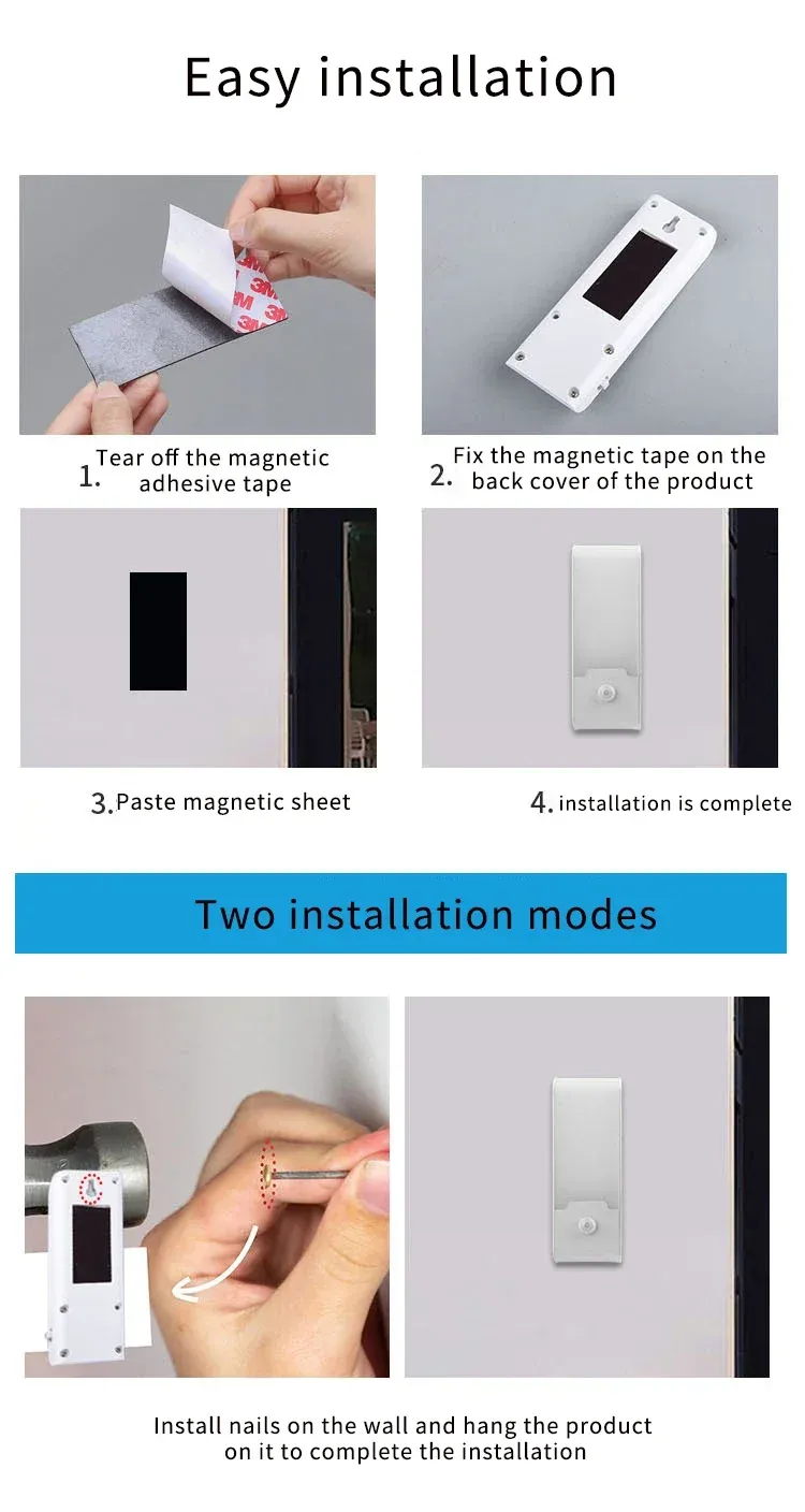 Veilleuse LED vue d'ensemble