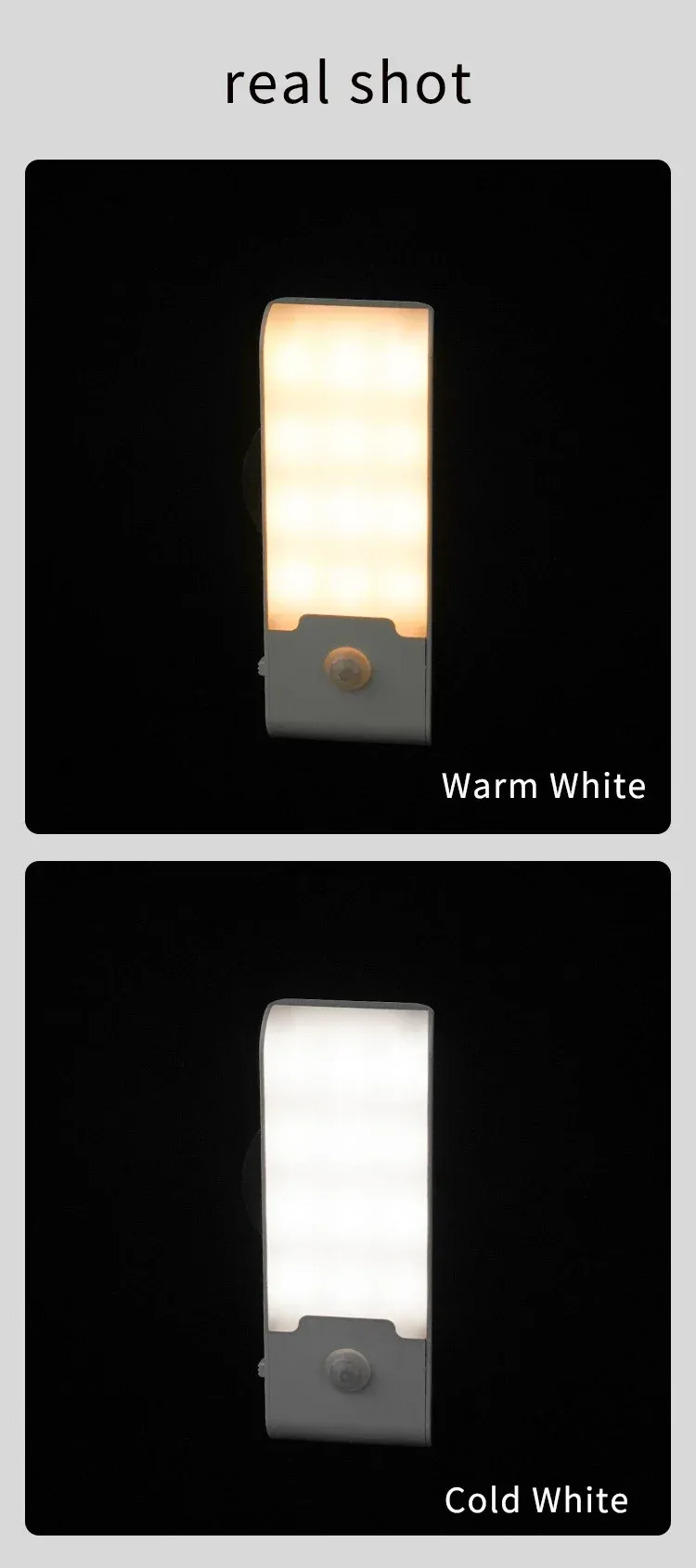 Veilleuse LED dans un escalier