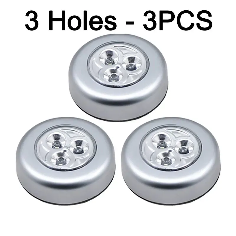 Lot de 1 à 5 veilleuses LED sans fil à commande tactile pour armoire et placard, fonctionnant sur piles 10