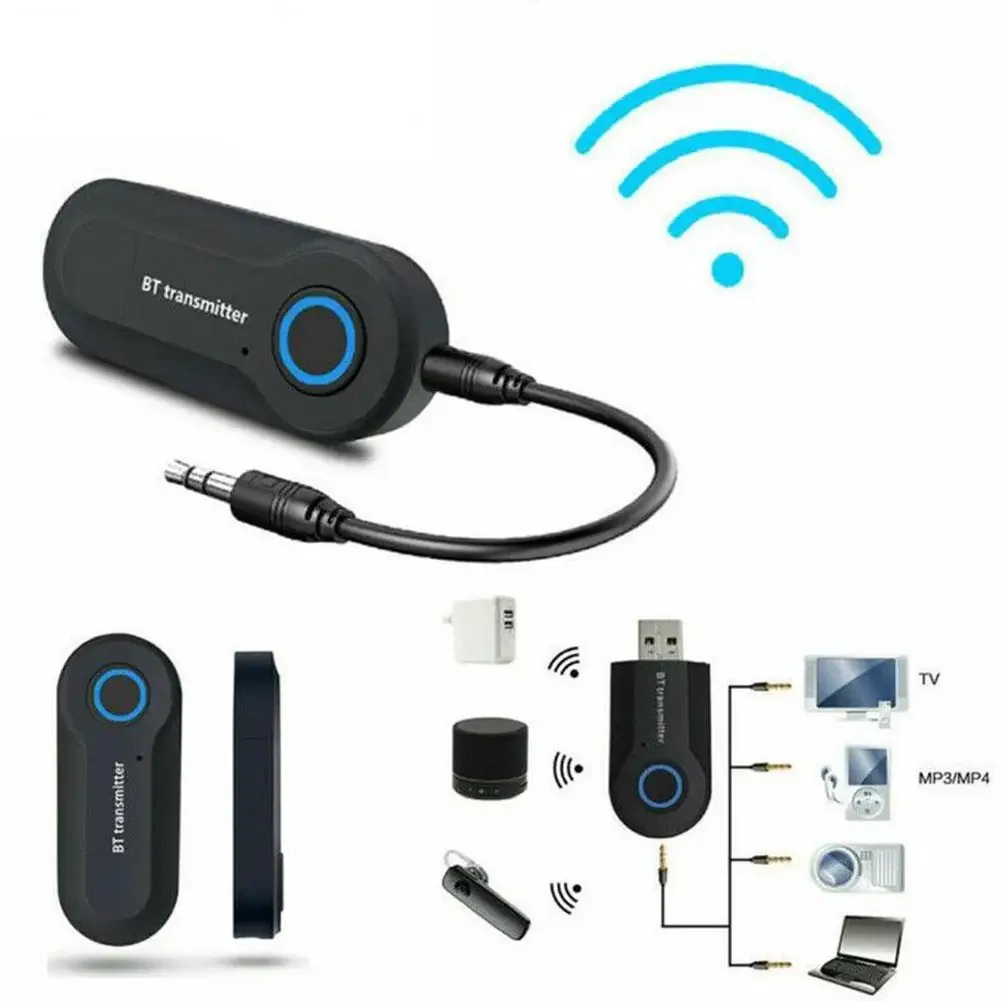 Transmetteur Bluetooth universel Jack 3,5 mm pour PC, TV et casque 2