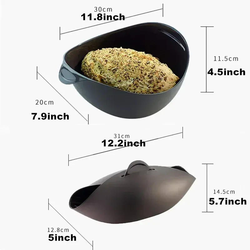 Moule à pain en silicone, finition