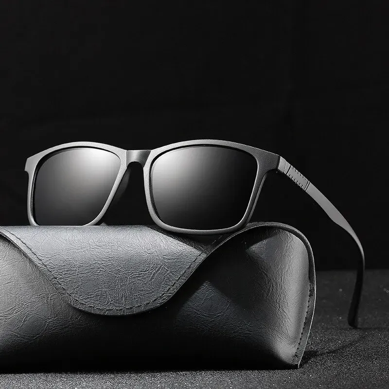 Lunettes de soleil polarisées pour hommes et femmes, lunettes de conduite et de pêche