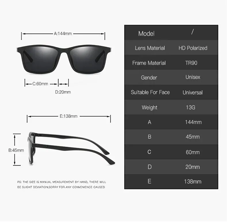 Lunettes polarisées Glazzy, finitions
