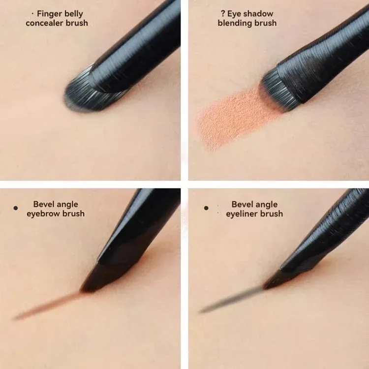 Pinceaux de maquillage délicats pour les yeux