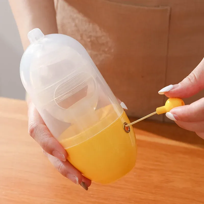 Shaker à jaune d'œuf, extracteur d'œufs, gadget, mélangeur manuel d'œufs, machine rotative, outil domestique, accessoires de cuisine 3