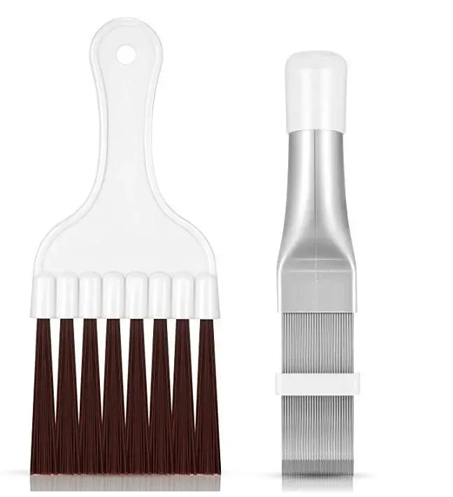 Peigne de nettoyage pliant pour ailettes de climatiseur, condenseur HVAC et radiateur 9