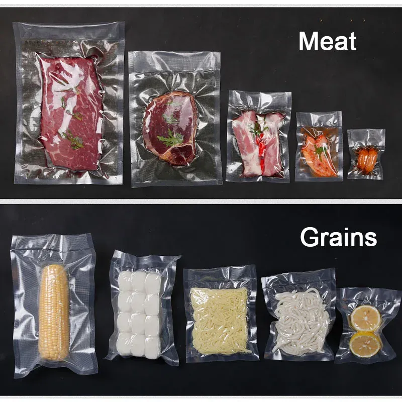 Sachets de mise sous vide, rangement au réfrigérateur