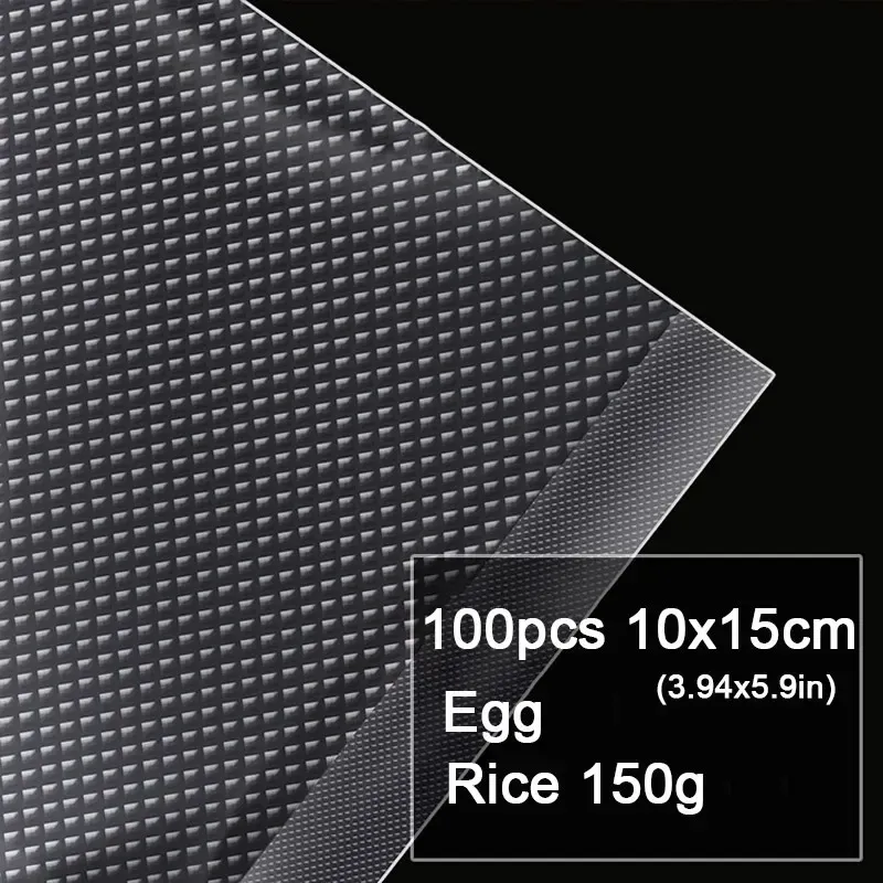 Sacs de mise sous vide pour aliments, 100 pièces, sacs de conservation sous vide sans BPA, pour la cuisine 7