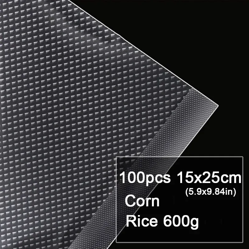 Sacs de mise sous vide pour aliments, 100 pièces, sacs de conservation sous vide sans BPA, pour la cuisine 10