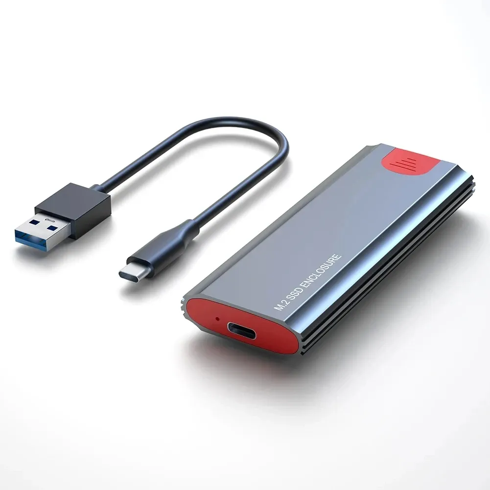 Boîtier SSD M.2 NVMe et SATA, adaptateur USB 3.2 Gen2 10 Gbit/s USB-C, boîtier externe compatible clés M, B et B+M 9