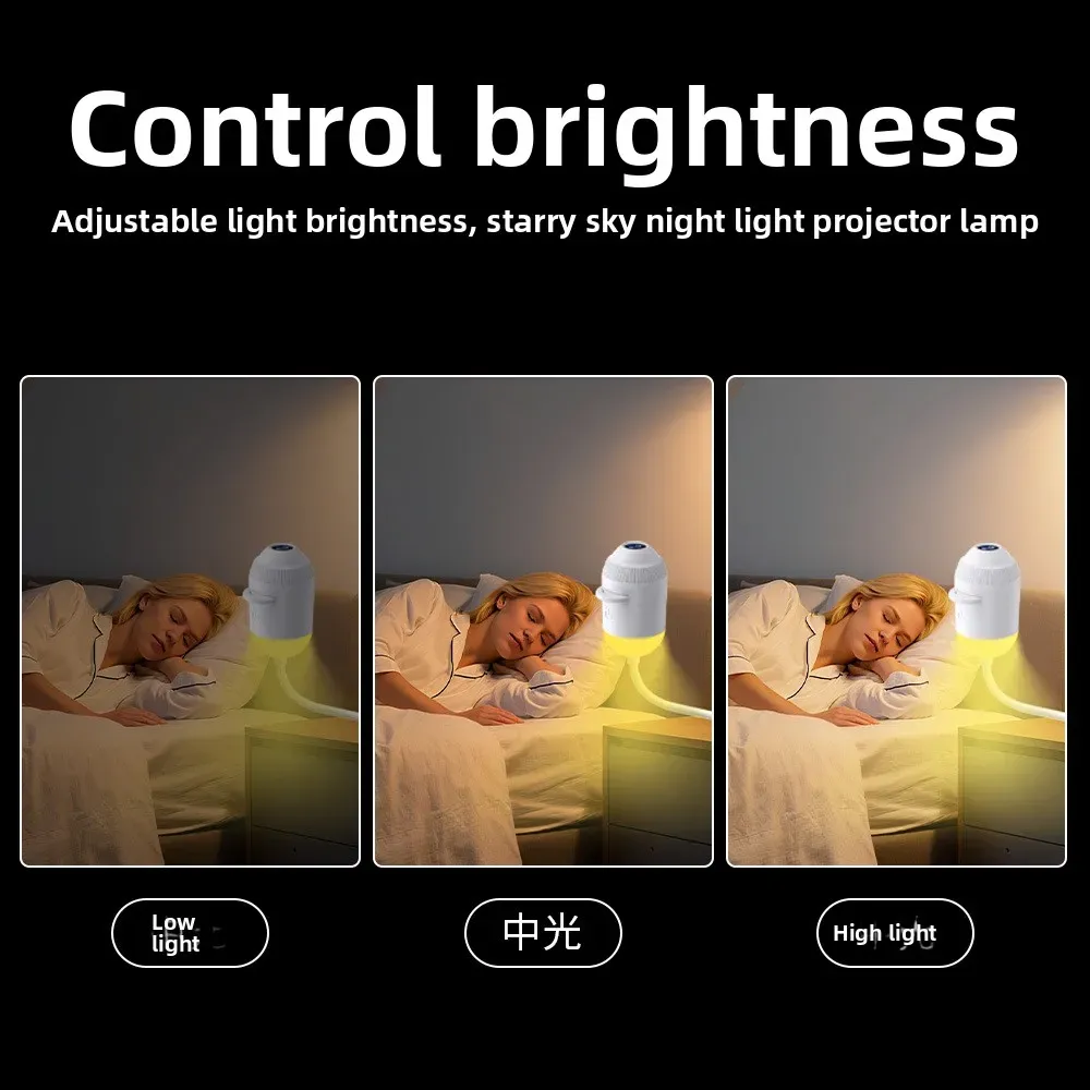 Projecteur USB Ciel Étoilé à Lumière d'Ambiance Réglable pour Voiture et Décoration d'Intérieur 4