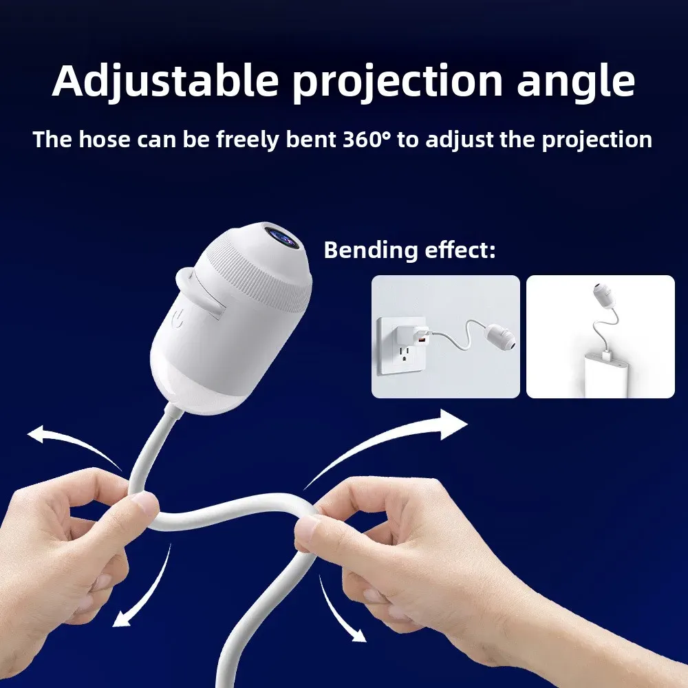 Projecteur USB Ciel Étoilé à Lumière d'Ambiance Réglable pour Voiture et Décoration d'Intérieur 5