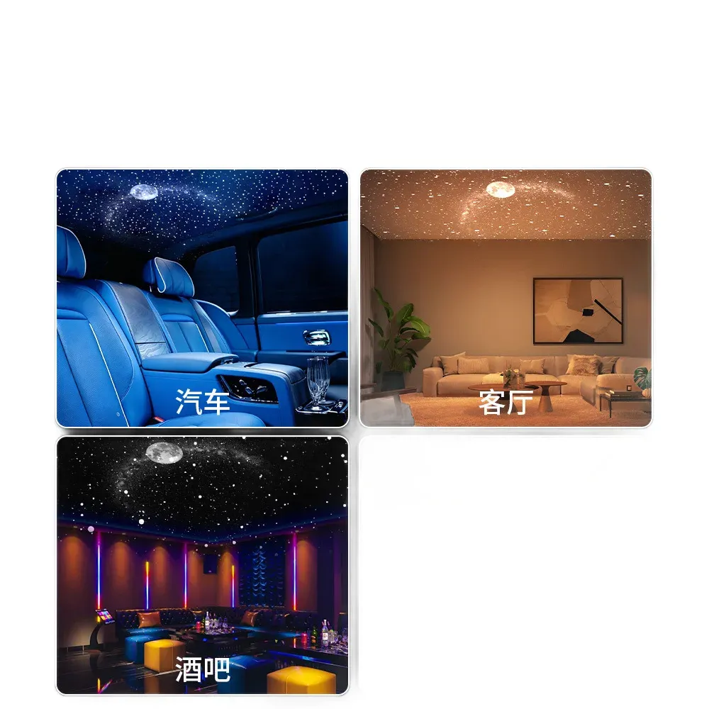Projecteur USB Ciel Étoilé à Lumière d'Ambiance Réglable pour Voiture et Décoration d'Intérieur 6