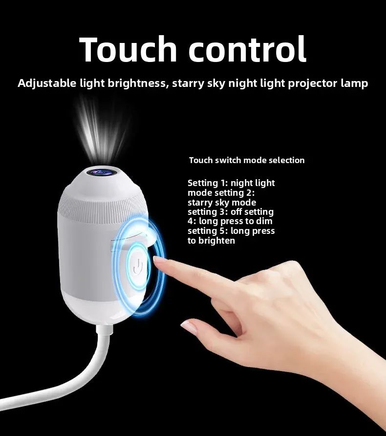 Projecteur étoilé installé dans un intérieur