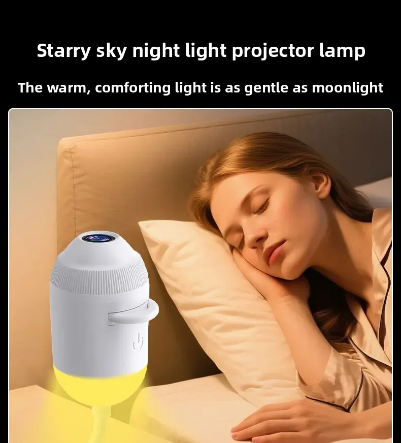 Lumière étoilée dans une ambiance nocturne